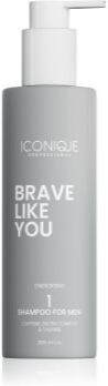 ICONIQUE Professional BRAVE LIKE YOU Energising Shampoo champô energizante para homens 250 ml. BRAVE LIKE YOU Energising Shampoo