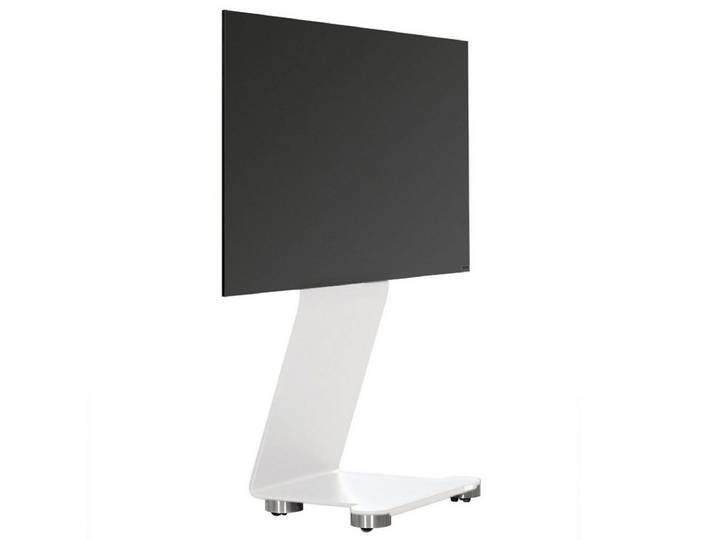 wissmann raumobjekte TV-Ständer rollbarer Fernsehhalterung, (bis 65,00 Zoll, mobile TV-Erhöhung, rollbar, unsichtbare Kabelführung, Made in Germany)