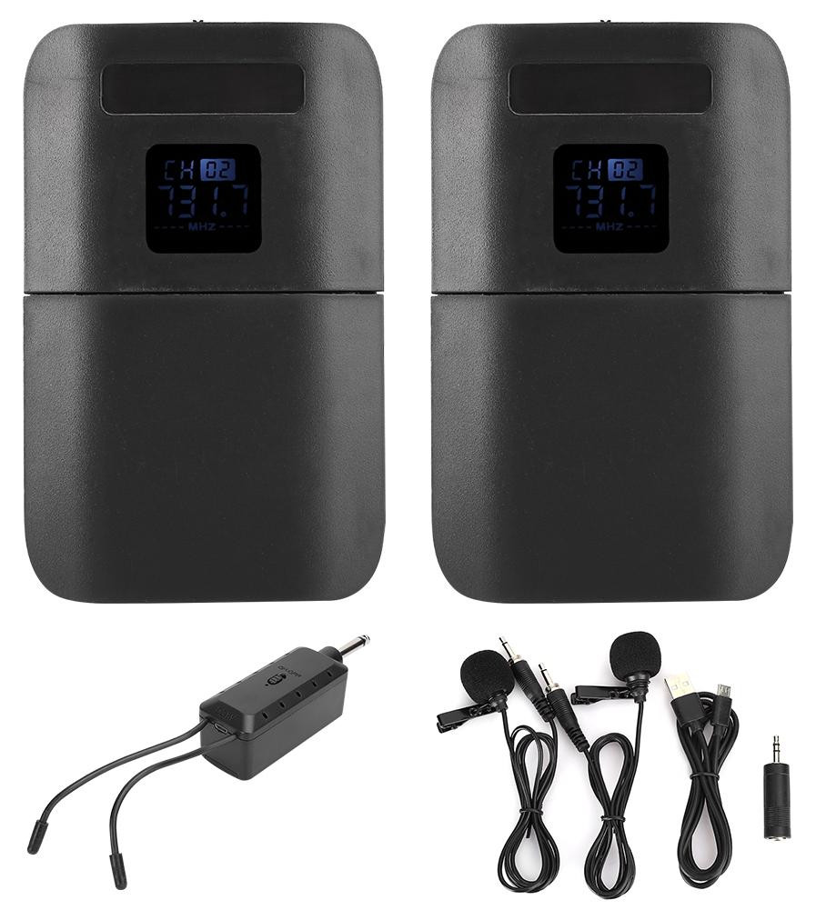 Gistuch E8 Universele draadloze clip-on reversmicrofoon voor stropdassen
