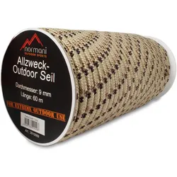 Normani, Seil, Allzweck-Outdoor-Seil 9 mm x 60 m Manning (60 m)