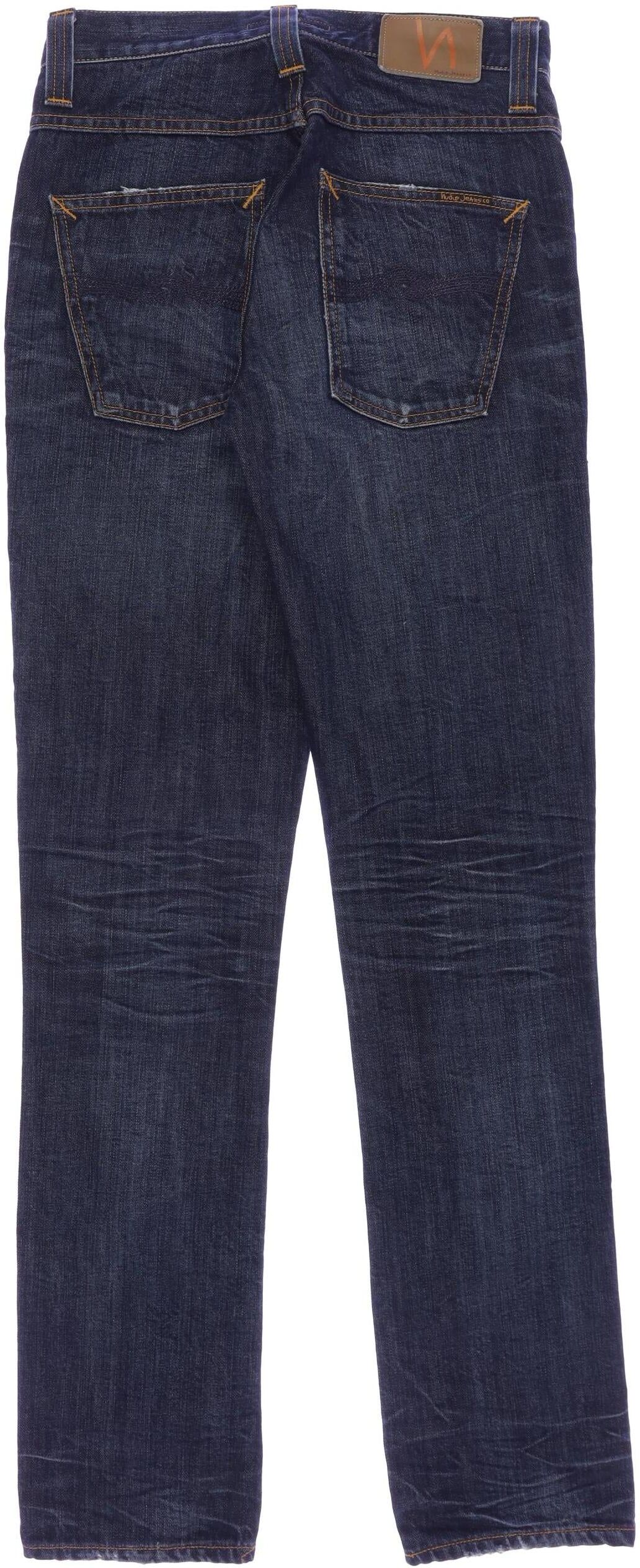 Nudie Jeans Damen Jeans, Marineblau, Gr. W28, Baumwolle - Second Hand