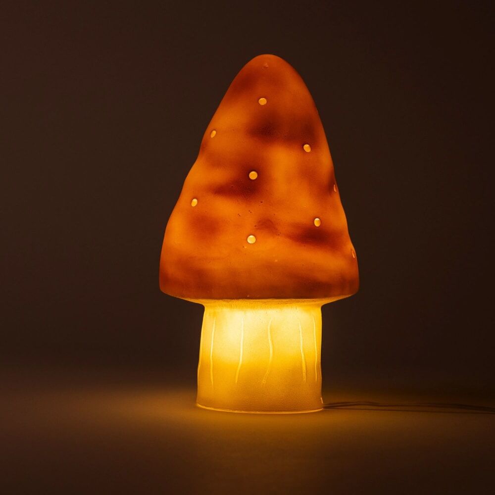 Egmont Toys Petite lampe veilleuse champignon Rouge 15x15x28cm