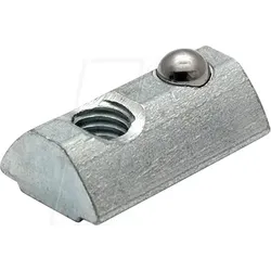 P40 NUS-ST-N8-M8 - Nutenstein M8 mit Steg I-Typ Nut 8