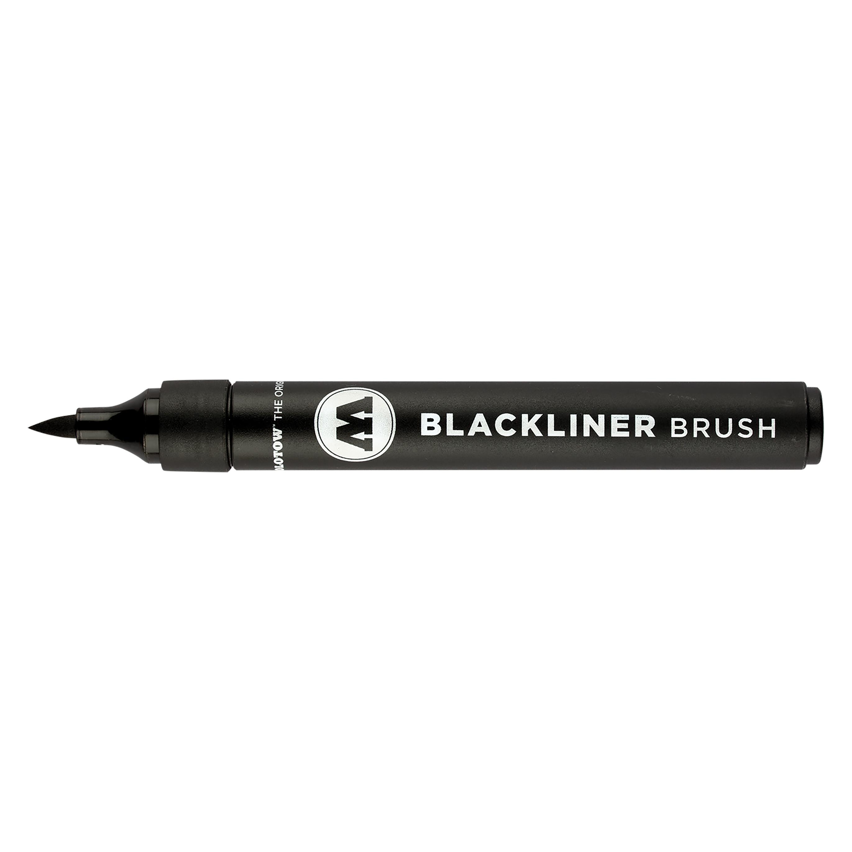 Molotow Aquarellstift Brush Blackliner 1-2mm schwarz (1x) (MO703212)
