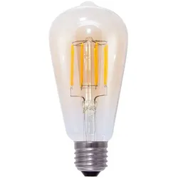 E27 LED Rustika gold warmweiß