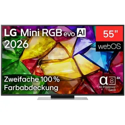 LG 55MRGB87B9B abzgl. 100€ Direktabzug (Schwarz) LCD, 55, 139, Ultra HD