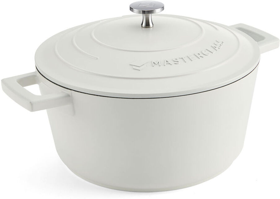 MasterClass Cast Aluminum Round Casserole Cream 4L