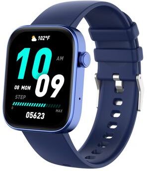 Inspire Daily Merch Smartwatch For Women Voice Assistant With Health Monitoring And Waterproof Feature blue