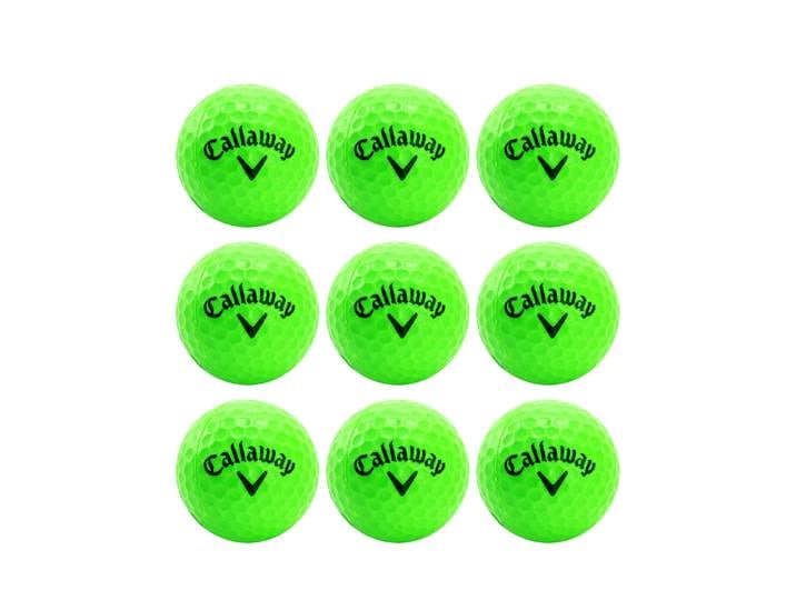 Callaway Übungsball Soft Flight mit HEX 9er Set grün