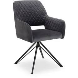 Polsterstuhl SANSIBAR HORUM (BHT 57x88x63 cm) - Bezug: Stoff - BHT 57x88x63 cm