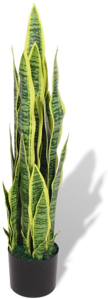 Bay Isle Home Faux Snake Plant Green 65cm H x 14cm W