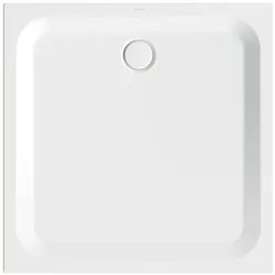 Bette quadrat Duschwanne „BetteUltra“ 1100 × 1100 mm mit BetteAntirutsch Sense, ohne Oberflächenveredelung, ohne Wannenträger, in Weiß