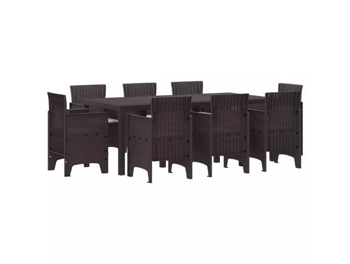 VidaXL - Essens draußen polypropylen, One Size, Braun