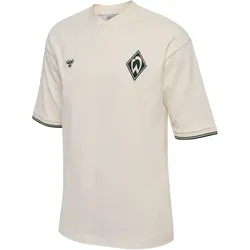 hummel SV Werder Bremen Travel Poloshirt 9492 - snow white wo sponsor M