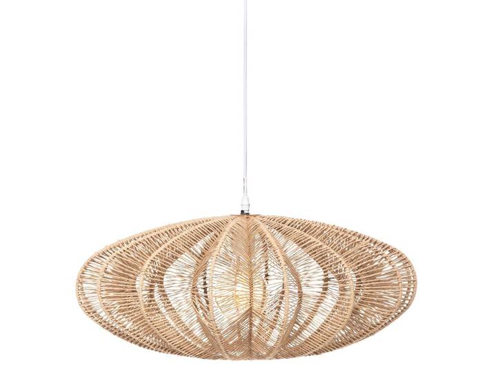 Lampe à suspendre tressée TERY\, Ø 57 cm