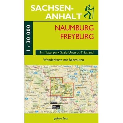 Wanderkarte Naumburg, Freyburg, Sonstige von , Grünes Herz, 978-3-86636-332-8