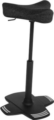 Stehhilfe Topstar Sitness Falcon, beweglich zu allen Seiten, sitzhöhenverstellbar, schwarz