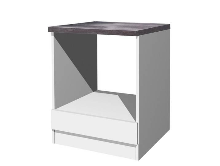 Flex-Well Herdumbauschrank Herdumbauschrank - 60 cm breit - Weiß – Toska