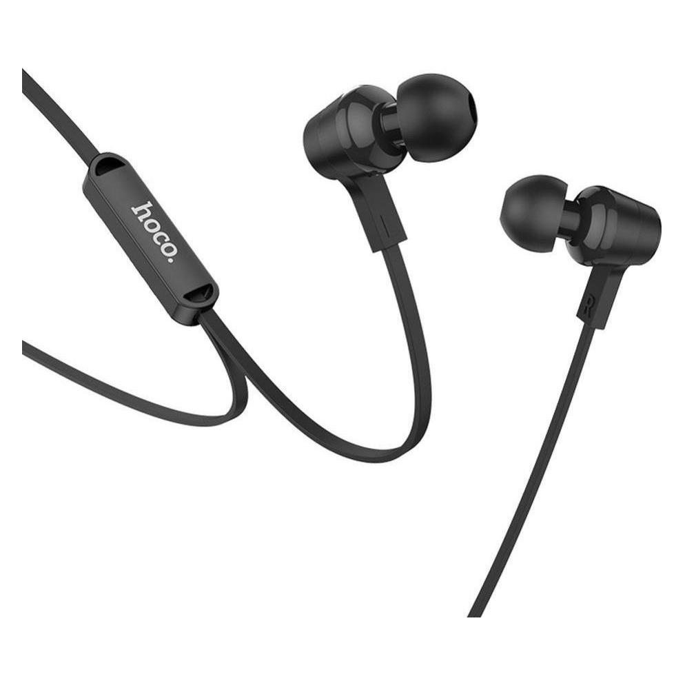 Hoco Wired headphones wire earphones Type C with microphone M86 black (Kabelgebunden) (59419520)