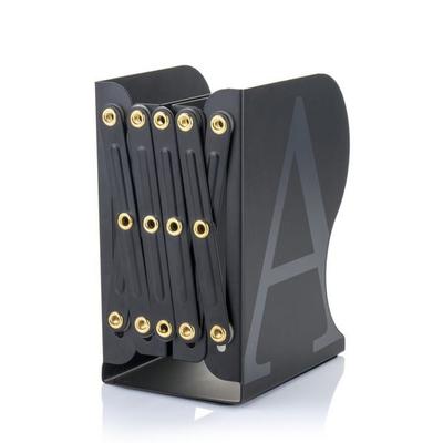MyLibrary A-Z Metall-Buchregal Schwarz