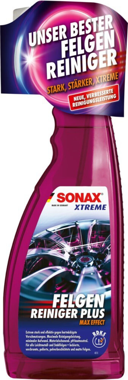 SONAX Xtreme FelgenReiniger PLUS 750 ml für verschmutzte Felgen (02304000)