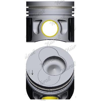 NÜRAL Kolben 87-114900-15 für Zylinder 4 Audi VAG