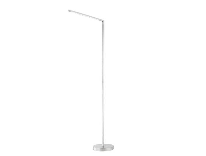 Lampadaire Dawda by Leuchten Direkt 20 x 166 x 20cm Argenté Matériau principal : métal Matériau secondaire : acier LED non-remplaçables