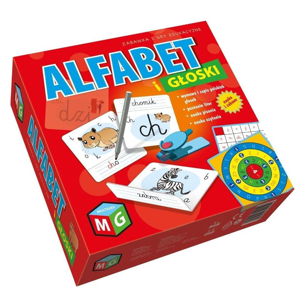 Multigra Lernpuzzlespiel mit Alphabet und Lauten GR0287 (Polnisch) (387422)