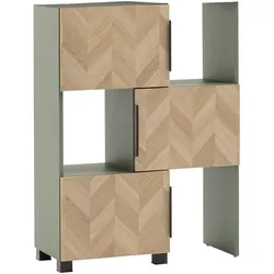 Tchibo - Schieberegal »Piazza« - 47x34,7x101,6cm - schwarz -