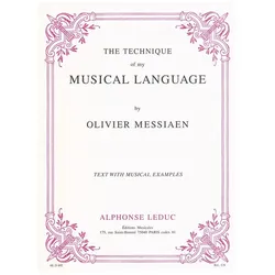 The Technique of my Musical Language Text with musical examples, Fachbücher