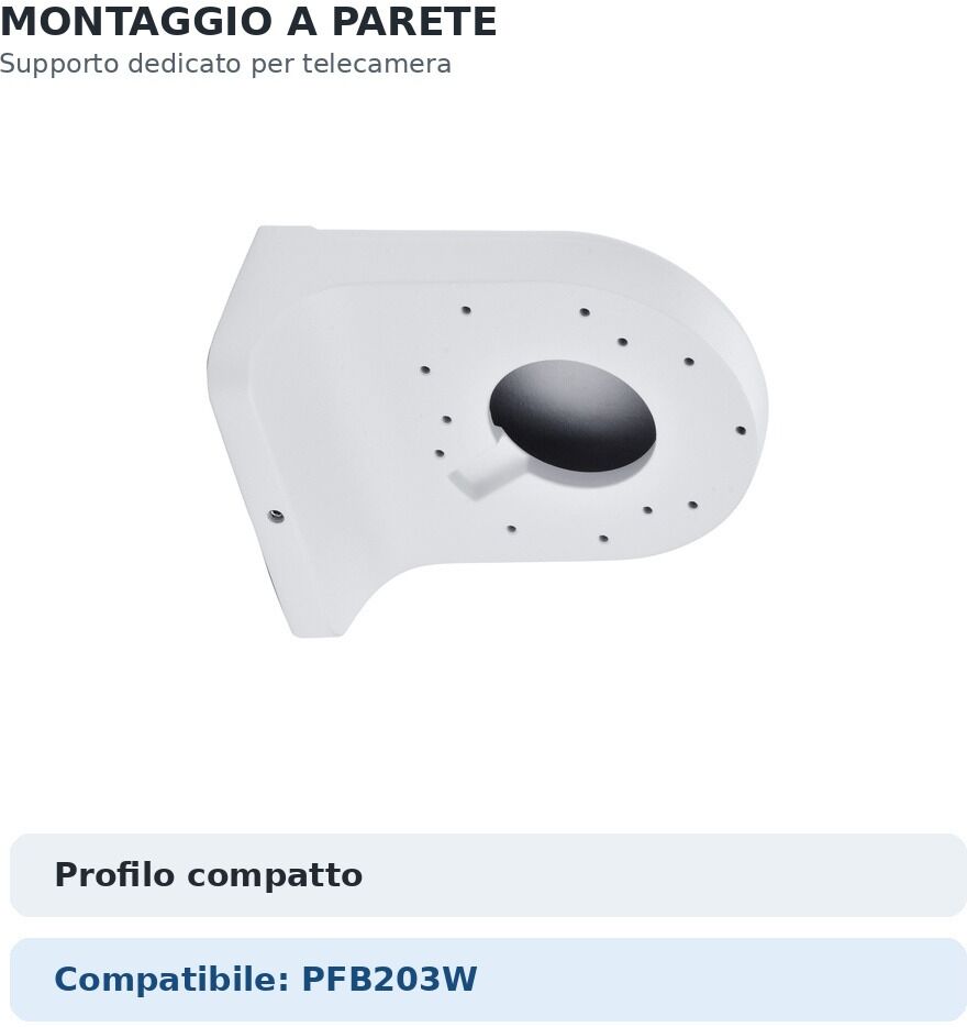 Ettroit Staffa Da Parete Compatibile Con Dahua Pfb203w / Etpfb203w