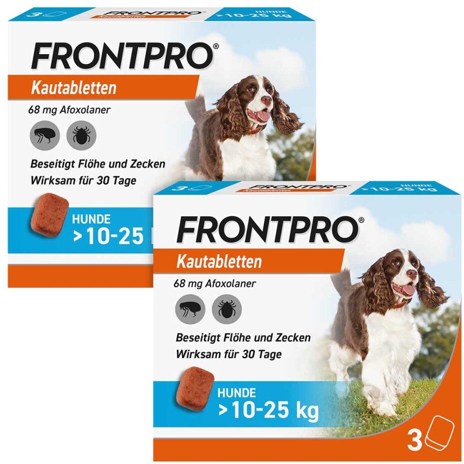 FRONTLINE FRONTPRO Kautabletten für Hunde 10-25kg