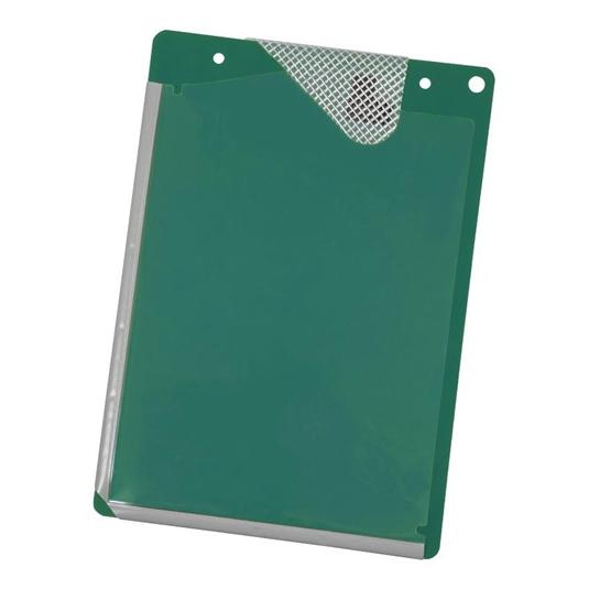 Eichner Auftragstasche PVC mit Umbug-Verschweissung DIN A4 grün (A4, 10x) (9015-00733)