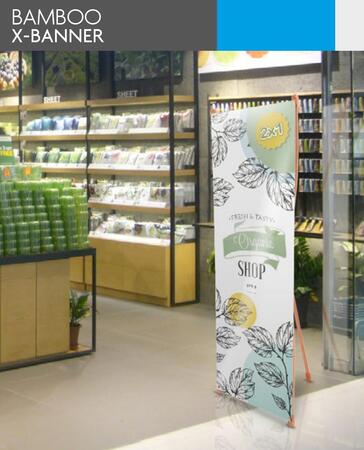 X-Banner BAMBOO (1600x600mm)