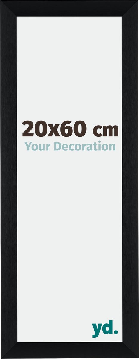 Your Decoration Fotolijst Tucson Aluminium Zwart Geborsteld 20x60 cm
