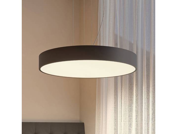 Hängelampe Noabelle Arcchio, dimmbar, schwarz, für Küche, Metall, Modern