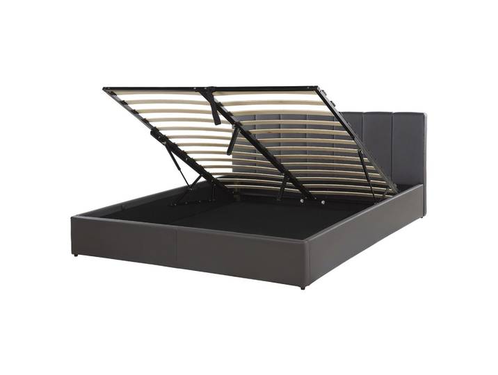 BETT 160/200cm Dunkelgrau Dreux