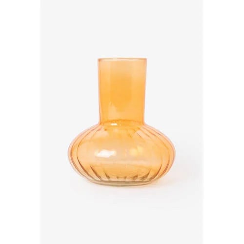 Sissy-Boy glazen vaas oranje, Hoogte: 19 cm