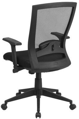 Flash Furniture Mid-Back Mesh Swivel Ergonomic Office Chair with Back Angle Adjustment