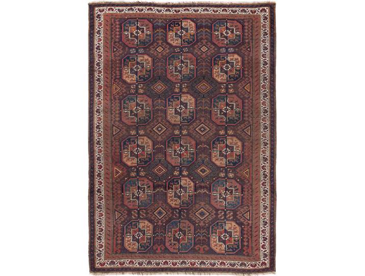 Belutsch Antik Teppich 120x170 Handgeknüpft Orientteppich Perserteppich Wolle