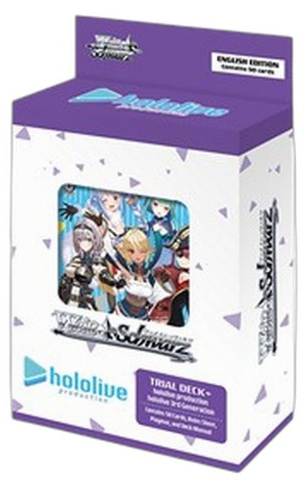 Bushiroad Weiss Schwarz Trial Deck hololive production 3rd Generation