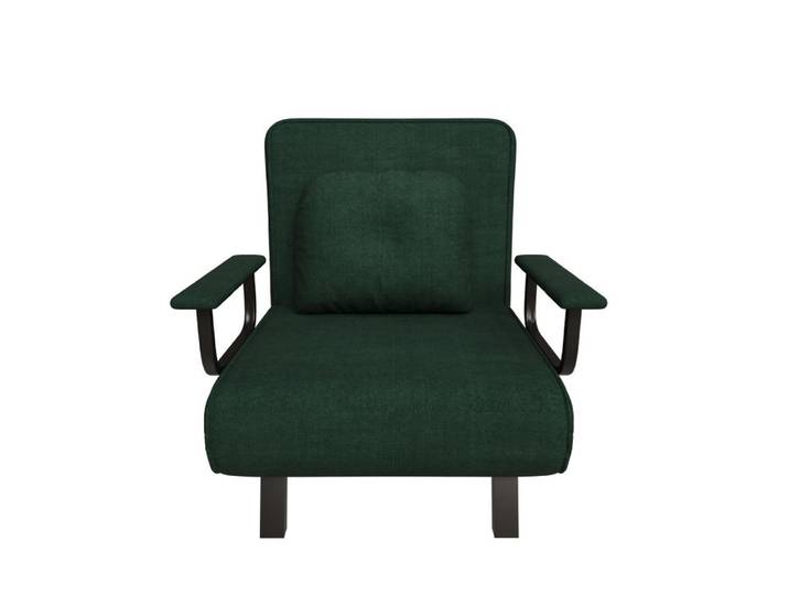 BBG Relaxliege Relaxsessel mit Liegefunktion, 5-fach verstellbare Rückenlehne, Chenille-Bezug, bis 180° verstellbar, Lesesessel, Liegesessel