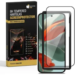 3x 9H Panzerglas für Google Pixel 11 Full-Screen HD klar Montagehilfe Tempered Glass Displayschutz Schutzglas Screen-Protector