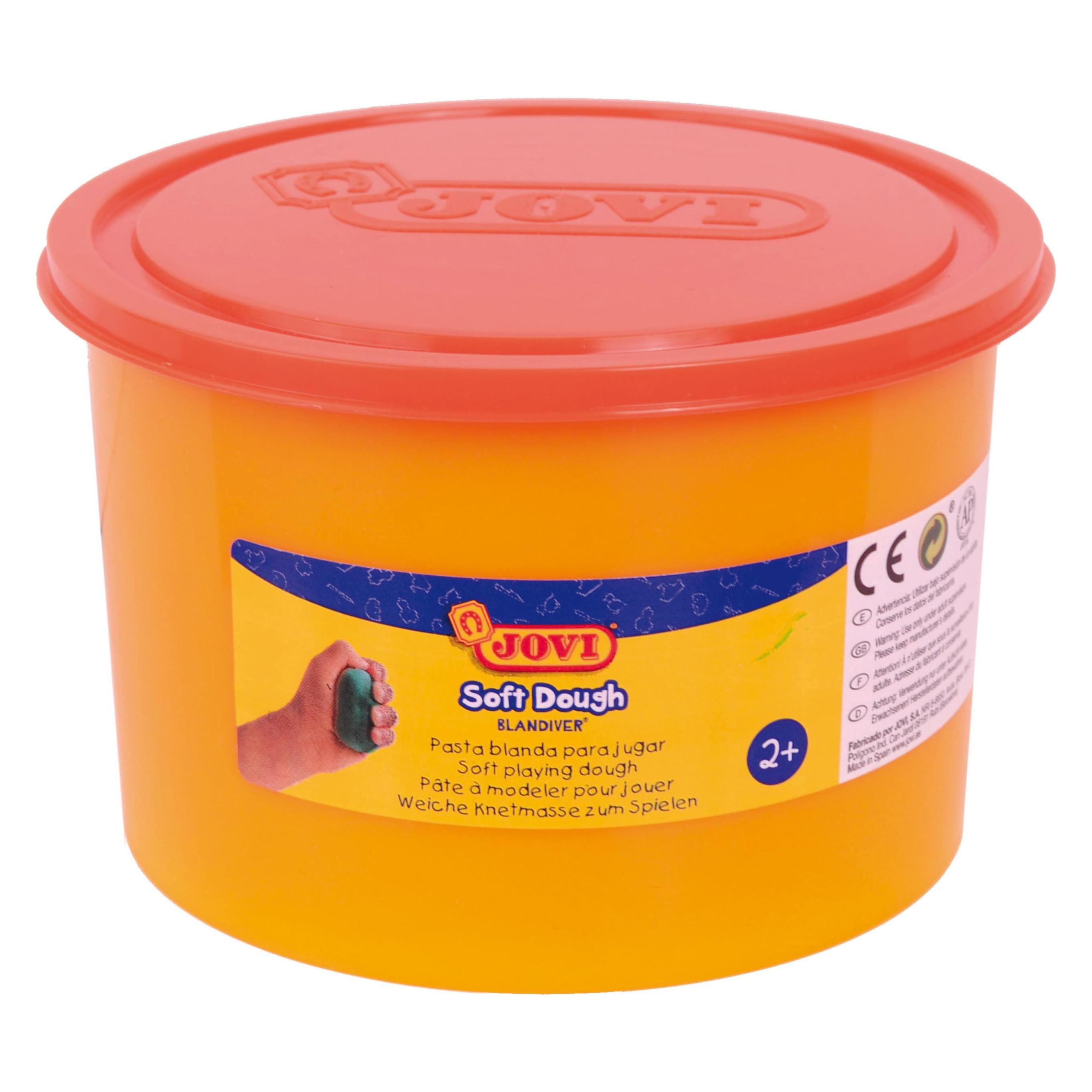 Jovi Knetmasse Soft Dough Blandiver orange VE=460g Dose (46007)