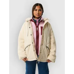 Rip Curl S-Series Splice Puffer Jacke off white Gr. L