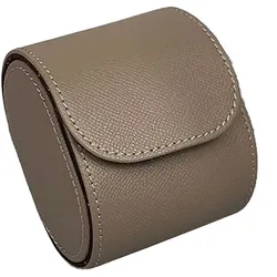 BLCK 205-taupe Uhrenrolle Aufbewahrung für 1 Uhr Leder Taupe