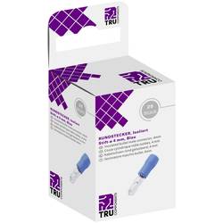 TRU COMPONENTS T1904C051 Rundstecker 1.50 mm² 2.50 mm² Teilisoliert Blau 25 St.