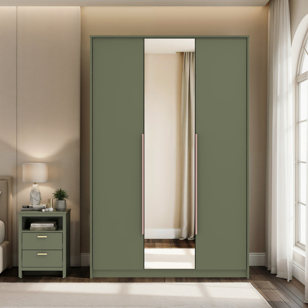 Gracie Oaks Shine Bedroom Pair Set Kale Green