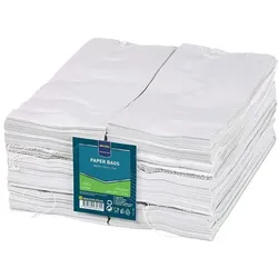 METRO PROFESSIONAL Zellulosebeutel Papiertüten 13x28 cm weiß 1000 Stück weiß, 13x28x7 cm