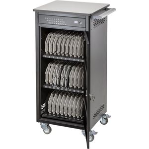 Parat Tabletwagen Paraproject Trolley C30, schwarz, 30 Ladeplätze mit USB-C-Ausgang